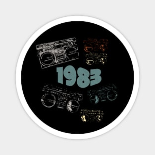 1983 on retro music, grunge radio Magnet